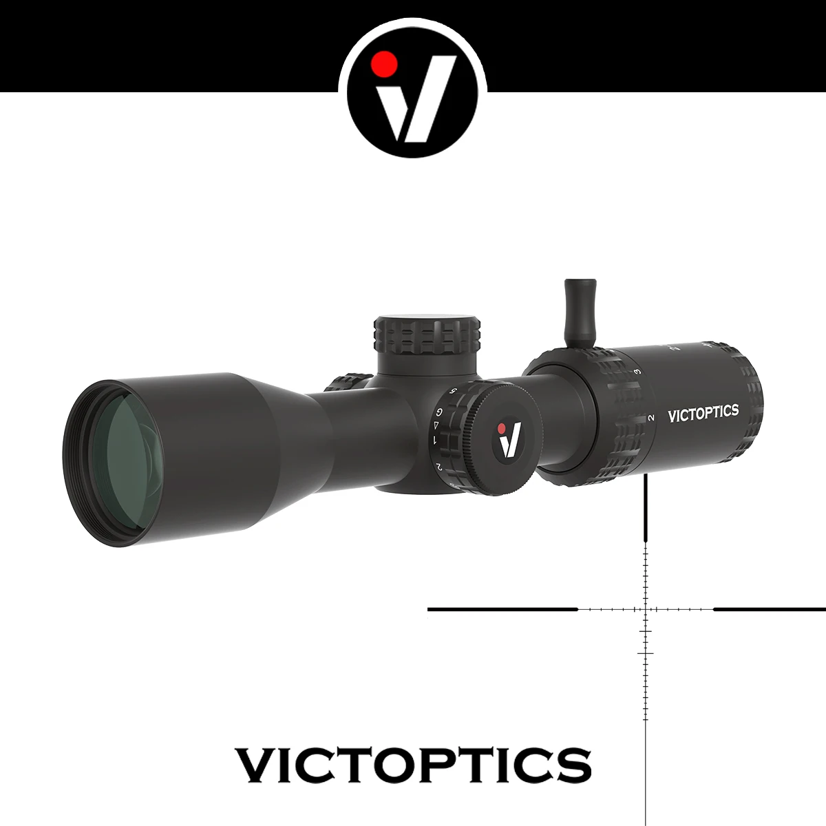 

​​VictOptics 2-7x32 SFP Riflescope | Fully Multi-coated Lens | Green/Red Illuminated Reticle | Lightweight & 4" Eye Relief​