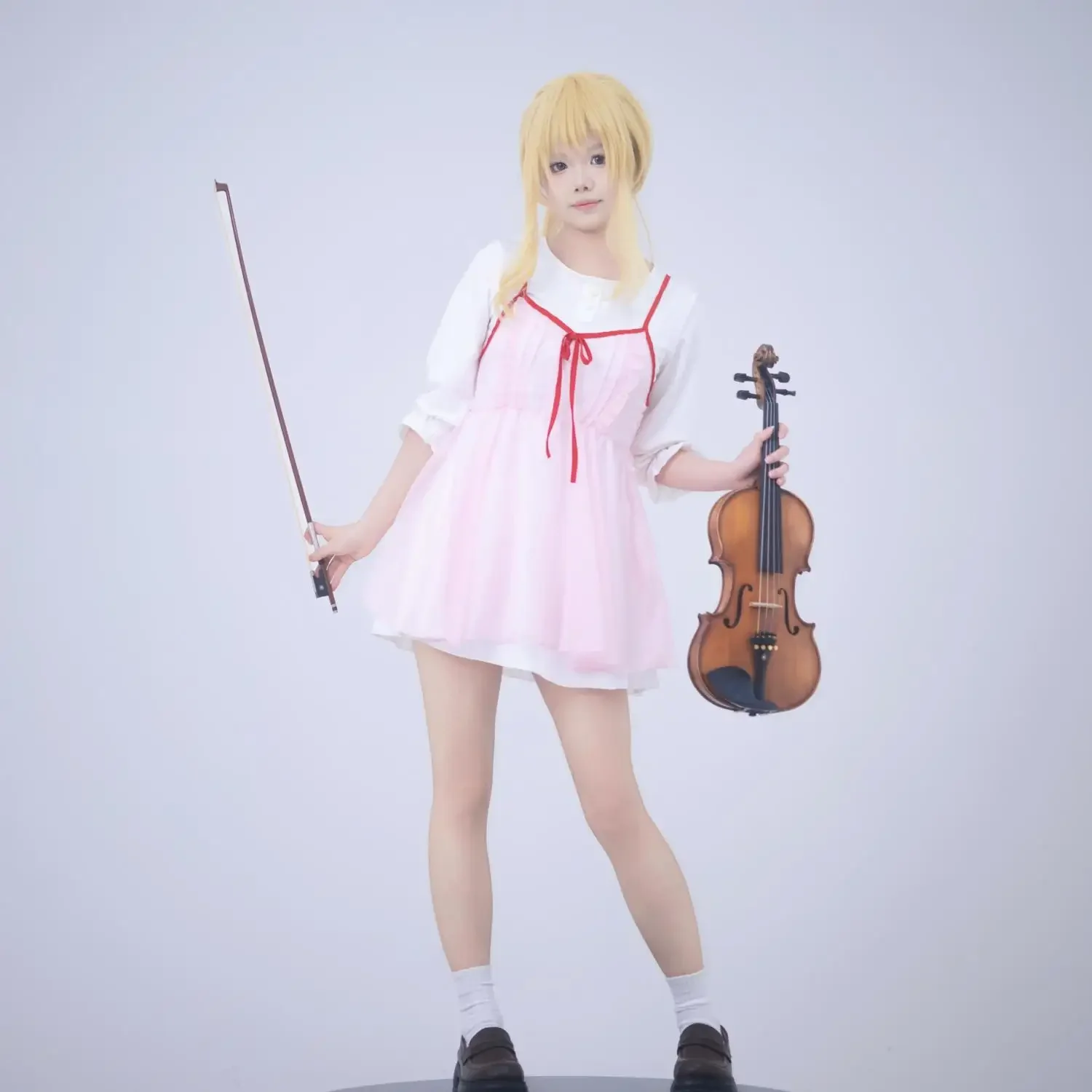 

Miyazono Kaori Cosplay Costume Your Lie in April Dress Game Suit Halloween Carnival Cosplay Party Props Accessories