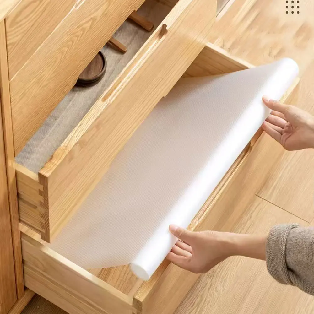 

Многофункциональный нелипкий коврик для шкафа, пыле- и маслостойкий, противоскользящий, влагостойкий, подкладка для холодильника, подкладка для ящиков, можно резать, легко чистить, для кухни