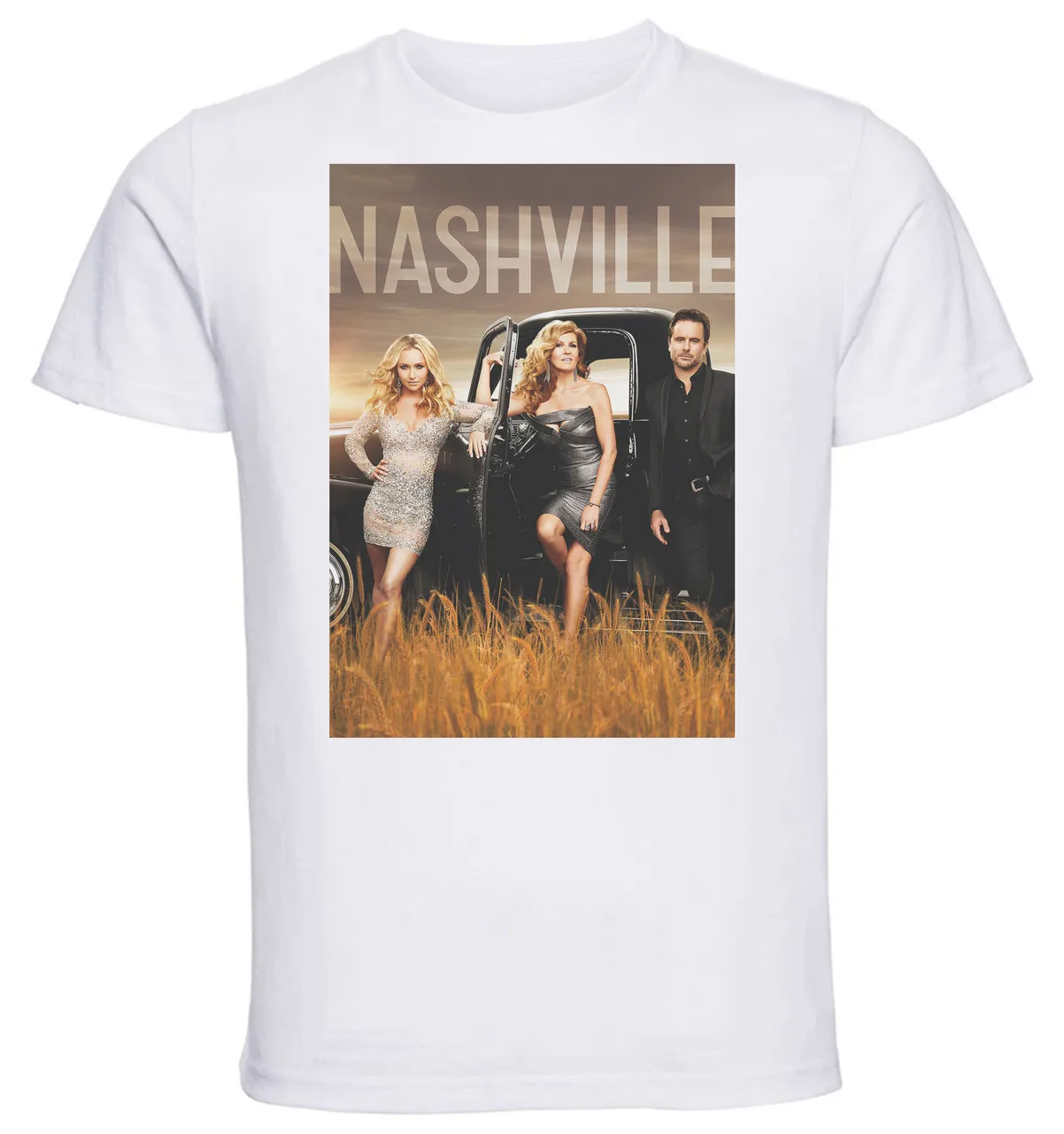 

T-Shirt Unisex White SA0041 Playbill TV Series Nashville Variant 01