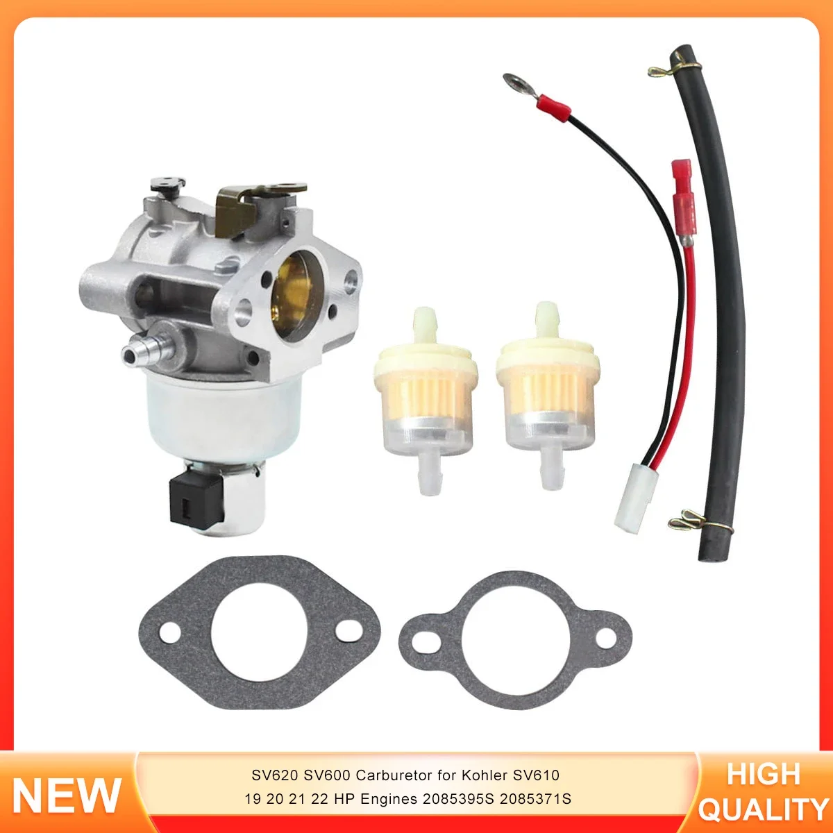 

SV620 SV600 Carburetor for Kohler SV610 19 20 21 22 HP Engines 2085395S 2085371S