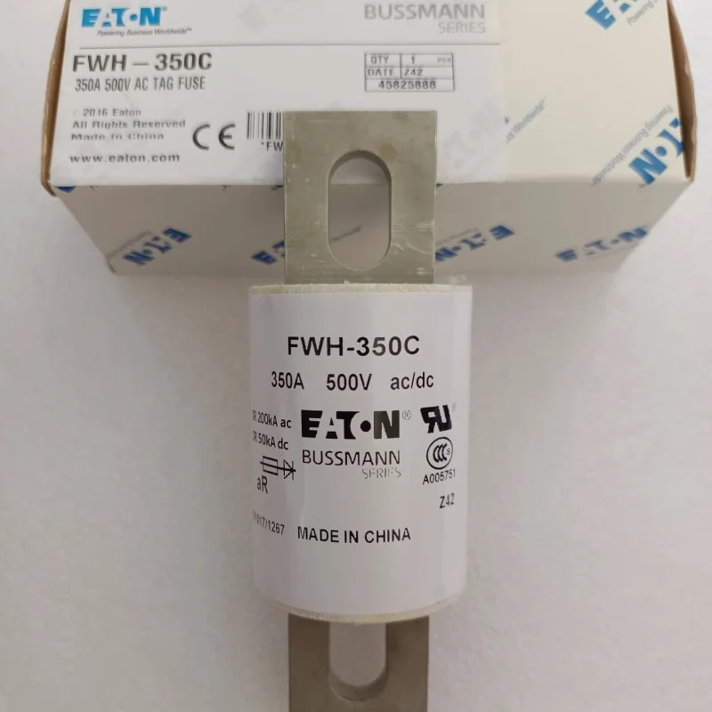 1PCS Fwh-300c Fwh-350c Fwh-400c Fwh-500c Fwh-600c 500V Bussmann Eaton Fuse