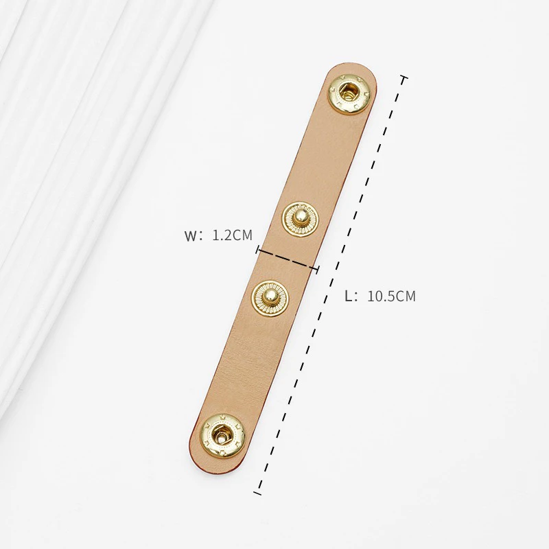 EverToner Pu Leather Bag Handle For lev Excursion Backpack Shoulder strap shorten buckle strap modification accessories