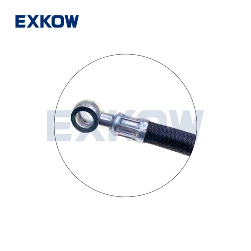 Imagen 2 del producto Manguera de alimentación de aceite de bomba de vacío de alternador para Mitsubishi 4D56 L200 K04T K34T K74T KA4T KB4T Pajero Montero V24 V44 MD050196 MD307104