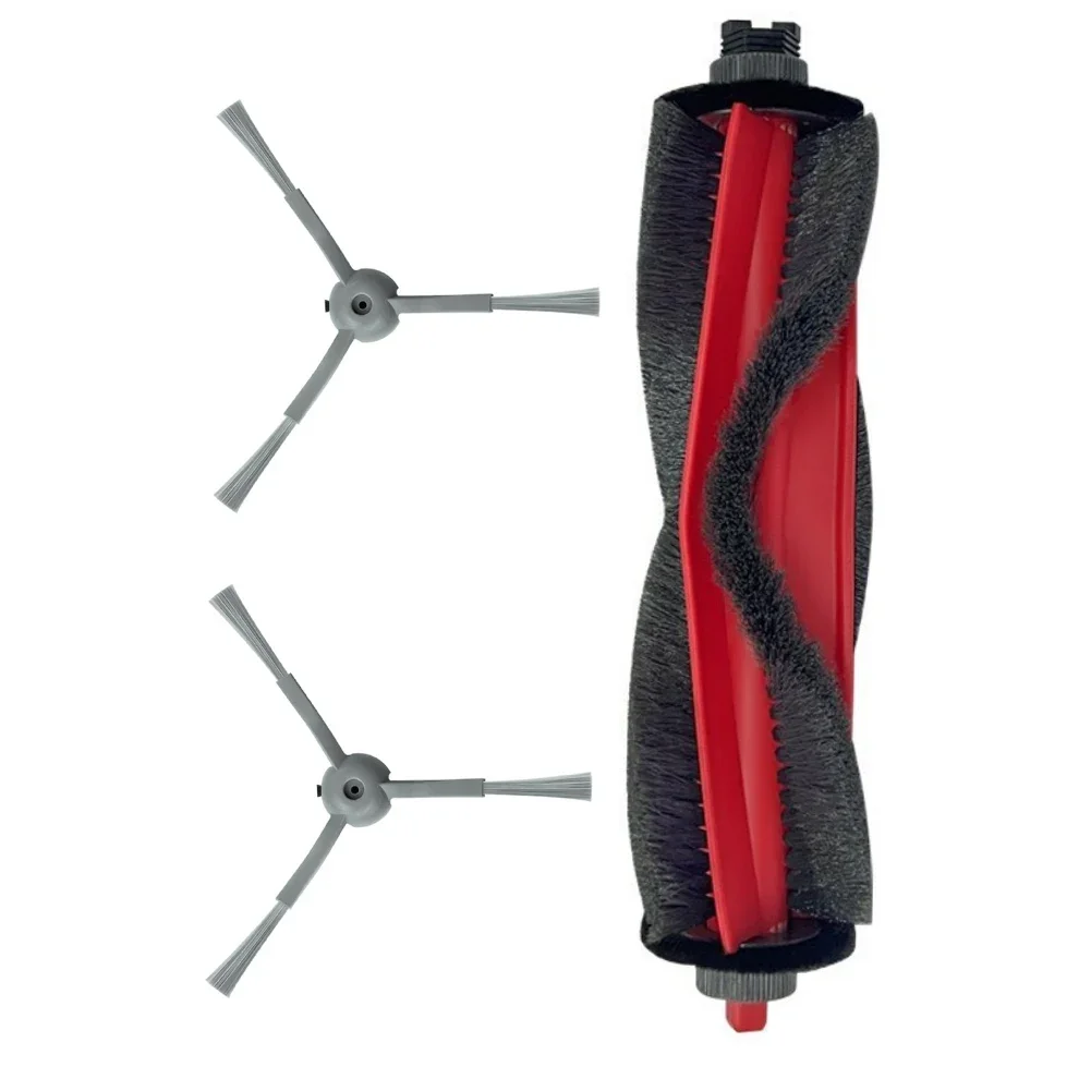 Complete Roller Brush and Side Brushes Set for Deerma S30 / For DEM S30 Robot Vacuum Cleaner Easy Swap Installation