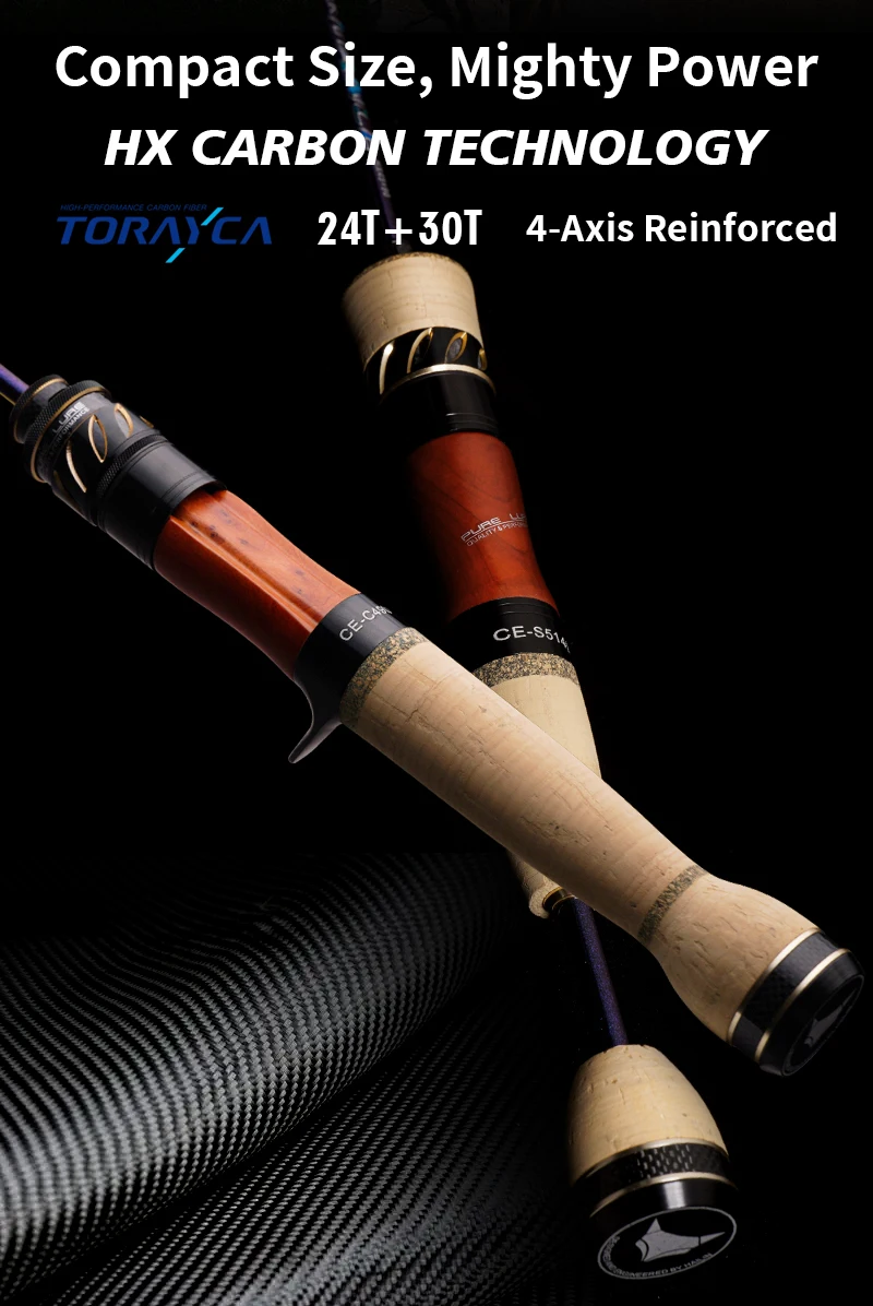 PURELURE CREEK DANCE Forellenrute BFS Fishing Casting UL Spinning Light Travel Rod Stream Ejection Rod Fuji Alconite Ring Barsch – Detail 4