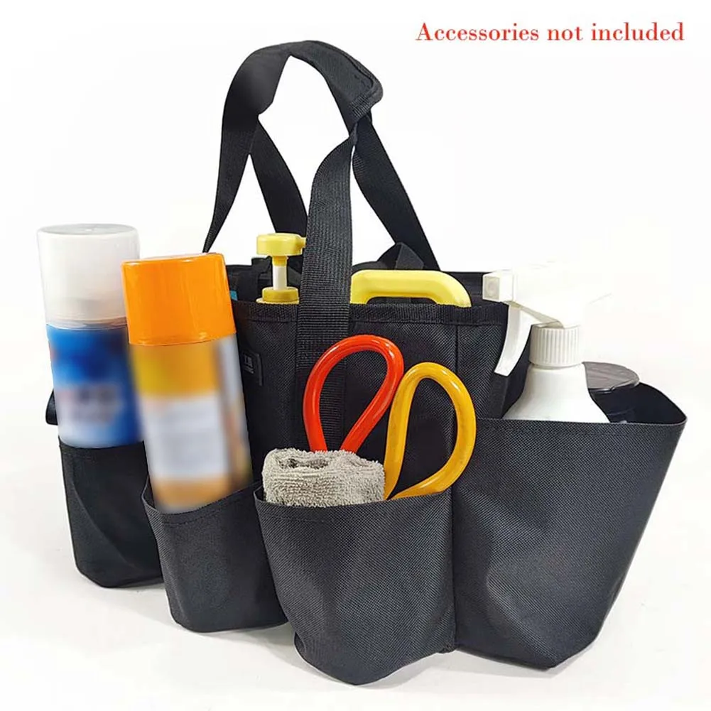 Gardening Tool Tote Bag Portable Handle Cleaning Caddy Supplies Organizer 600D Oxford Cloth Tool Storage And Organization