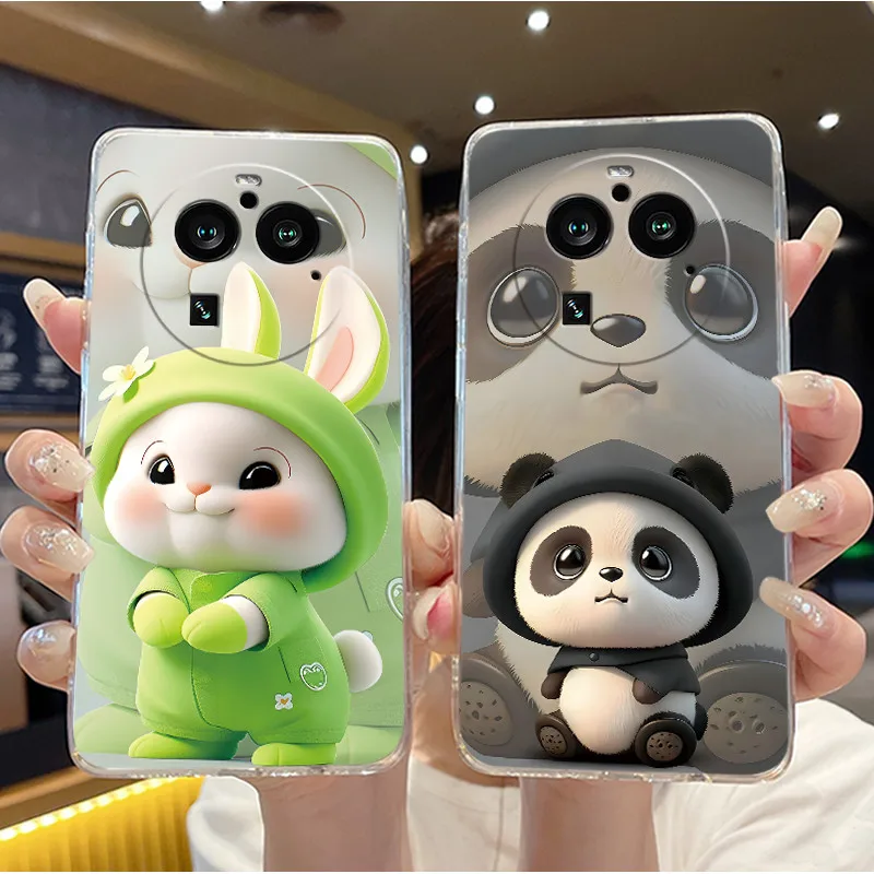 ل ممن لهم البحث X6 برو PGEM110 PGEM10 الأزياء الفاخرة نمط قذيفة لينة بولي TPU شفافة للصدمات ل Find X 6 برو الغلاف