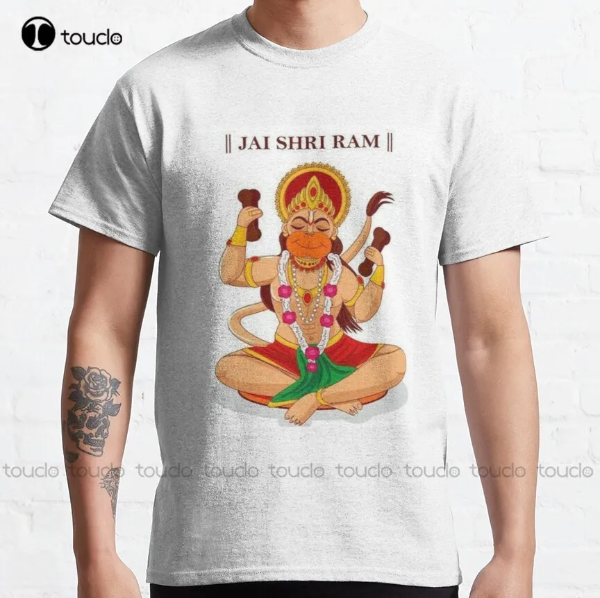 Hanuman Janmotsav Classic T-Shirt Men'S T Shirts New Popular Creative Funny Shirt Digital Printing Tee Shirt Christmas Gift New