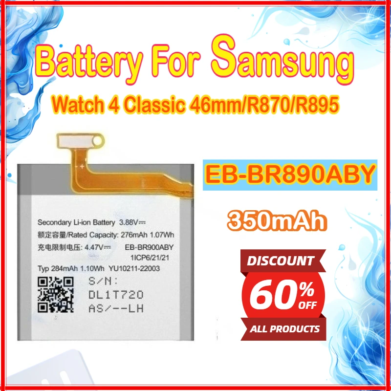 

Сменная батарея 45 мм, 309 мАч для Apple Watch Series 7 A2552, высококачественная литий-ионная батарея для часов