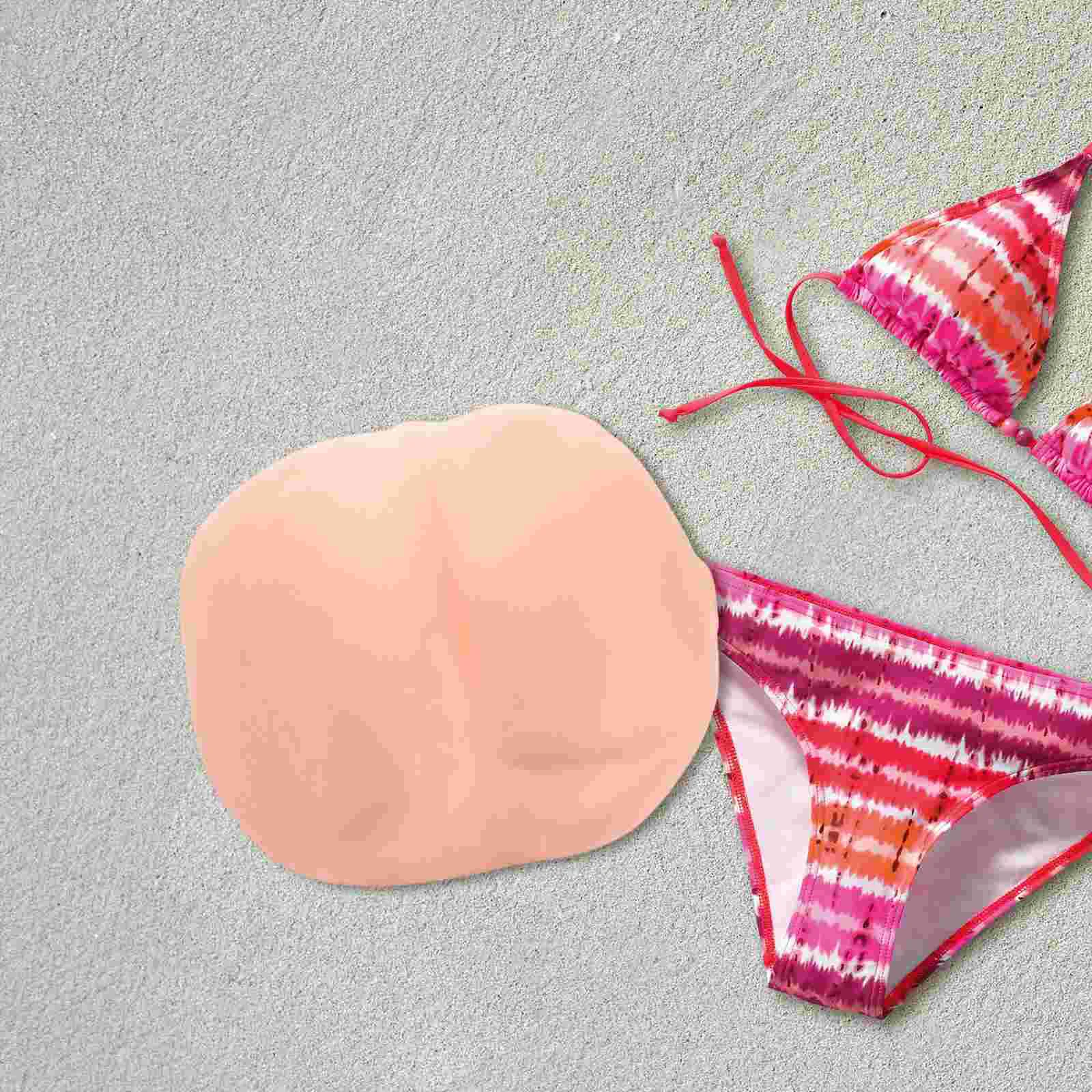 Fake Butt Costume Accessory Simulated Buttock Prop Realistic Faux Booty With Adjustable Straps For Halloween April Fool'S Day Pr