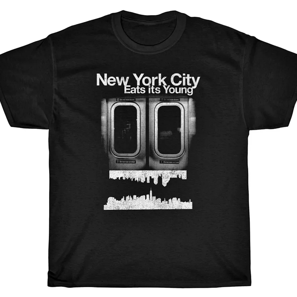 NEW YORK CITY EATS IT'S YOUNG T-Shirt - NYC Crisp How To Make It America