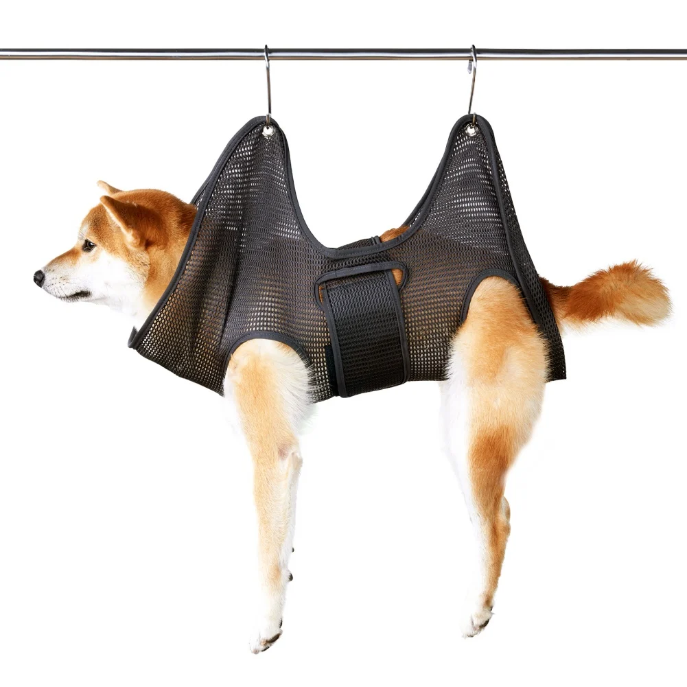 Breathable Pet Grooming Hammock, Dog Beauty Nail Clip Trimmer, Bathing Helper
