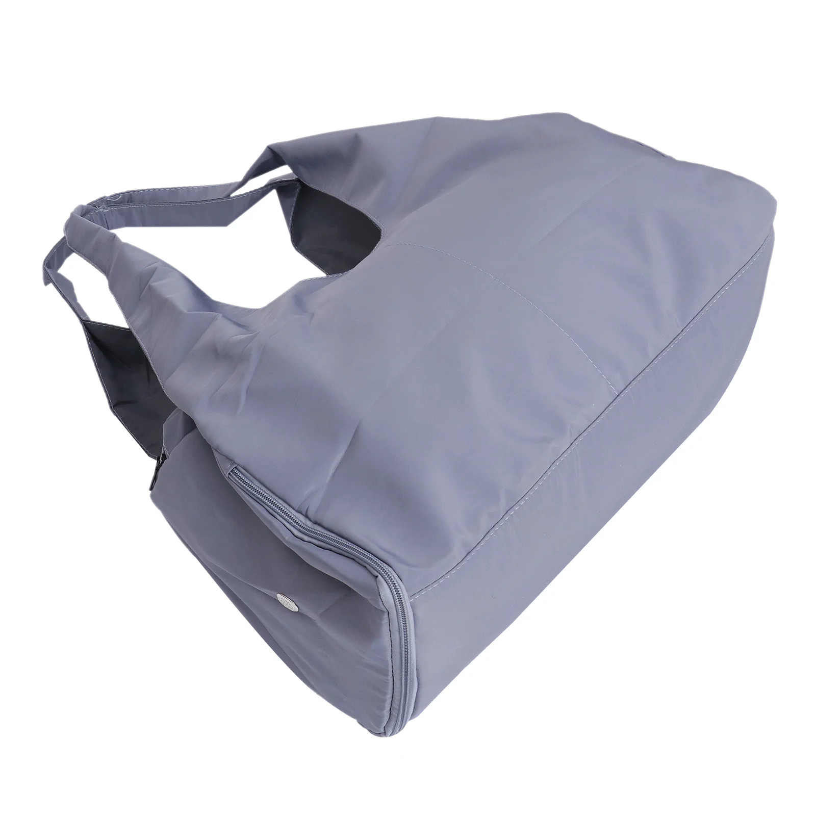 حقيبة رياضية للسفر مقاومة للماء باللون الأزرق، حقيبة كتف ذات سعة كبيرة مع حجرة للأحذية، فصل رطب وجاف لرياضات اليوغا #3