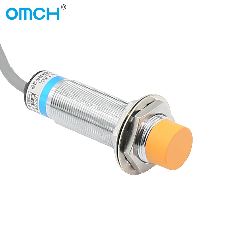 OMCH M18 Inductive Proximity Sensor Switch Detection PNP NPN NO/NC DC 6V-36V detection range  5mm 8mm