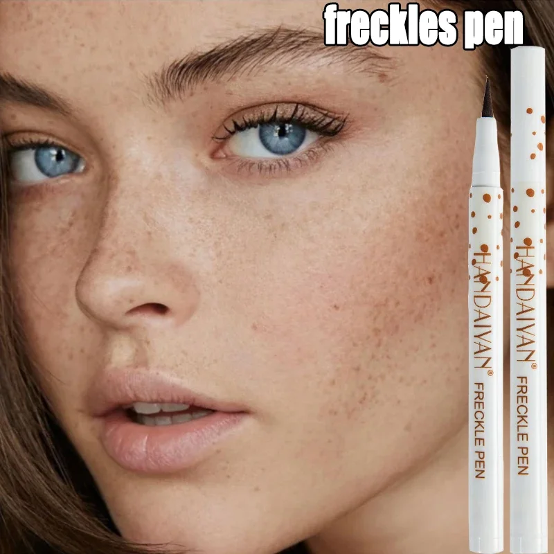 1PCS Face Fake Freckles Pen Natural Lifelike Waterproof Fake Freckles Pen for Long Lasting Look Spot Pen for Women Makep Tools