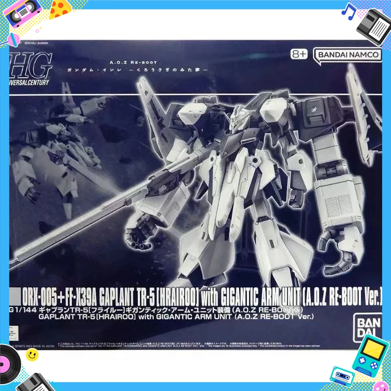 

В наличии Bandai Original Gundam PB Limited HG Gaplan TR-5 Mecha Модель Соберите праздничные подарки Украшения Новый продукт