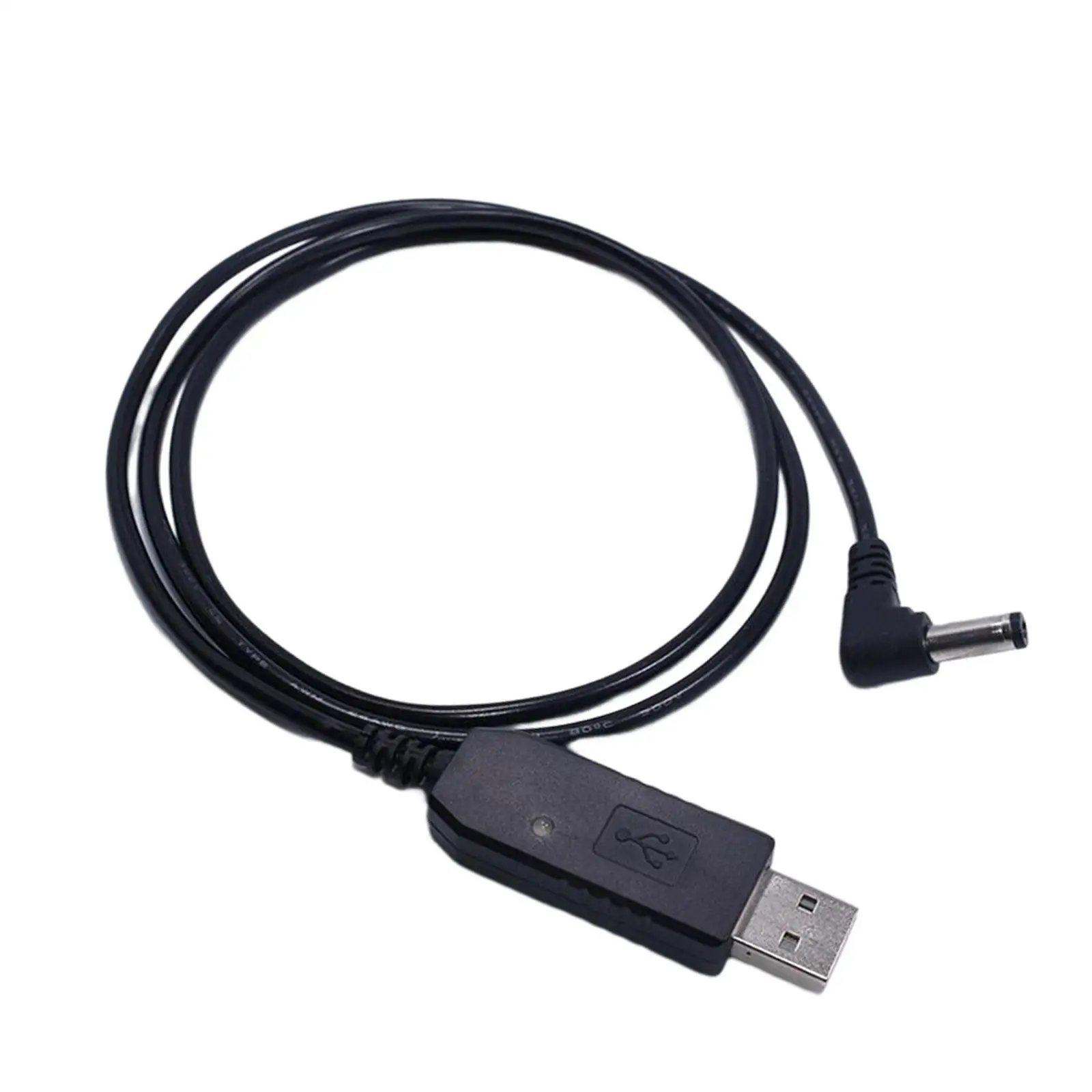 

USB Charging Cable USB Cable with Light Indicator Portable 1M Length Replace Power Supply USB Cable for UV5R UV82 Accessories