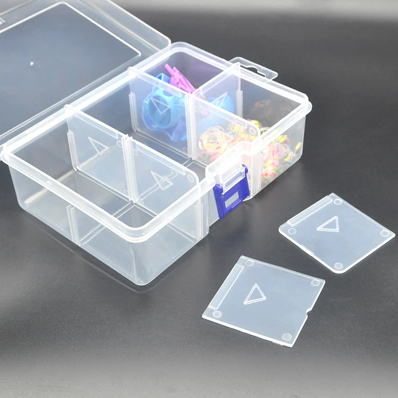 Transparent storage box, desktop drawer, tidy storage classification, suitable for parts, accessories, small items, medicines