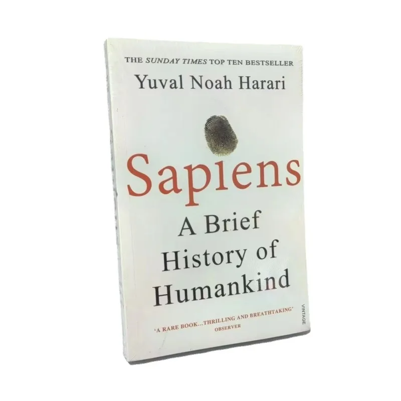 sapiens livro de leitura extracurricular um breve da humanidade yuval noah harari livros ingleses anarquia 01