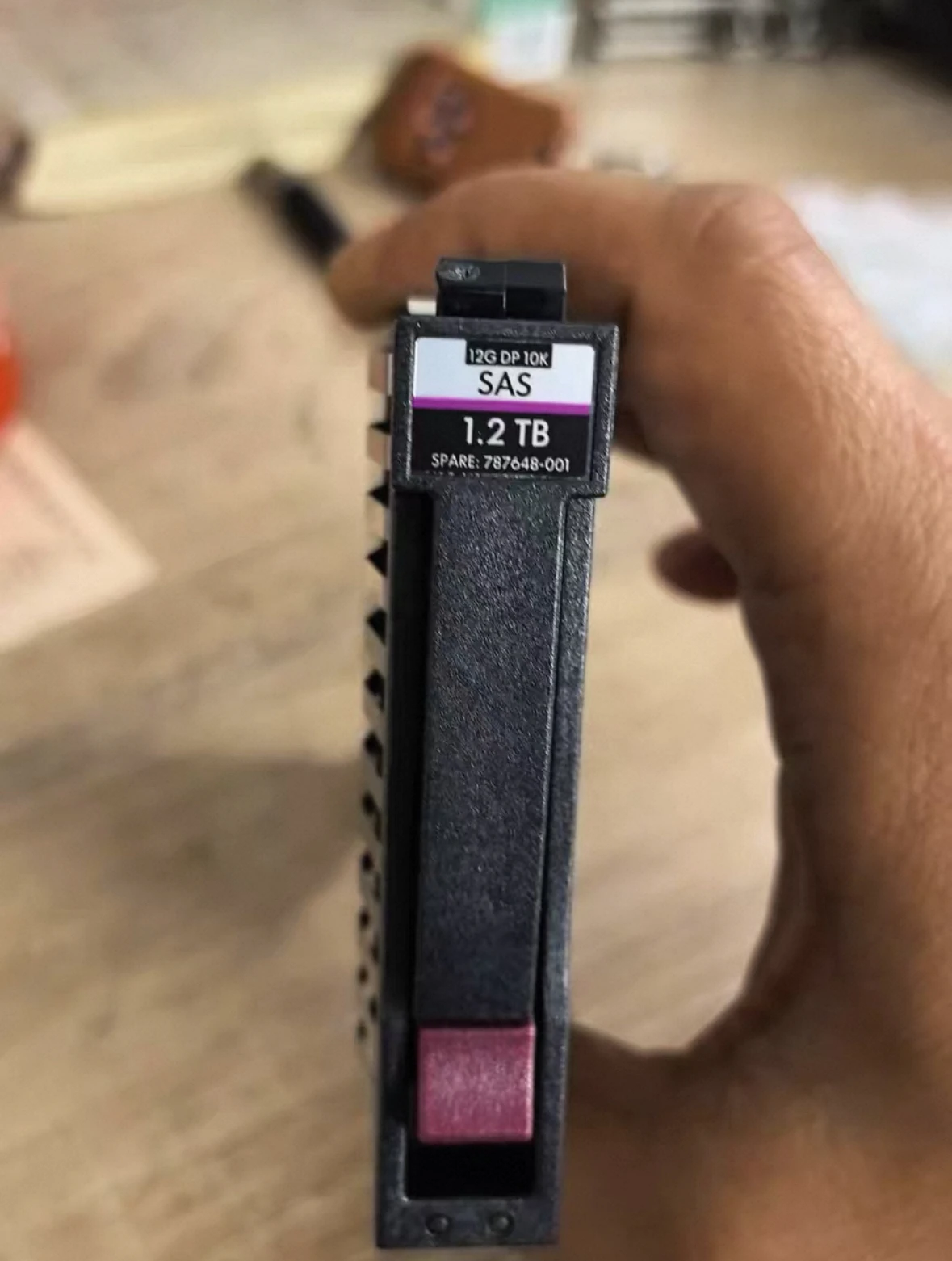 For J9F48A 787648-001 1.2T 12G SAS 10K 2.5 MSA storage hard drive