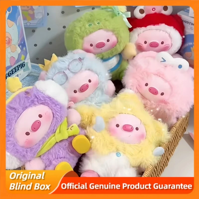 

Подлинная серия Geegeepig Countdown To Wishes, виниловая плюшевая глухая коробка, кавайная кукла со свиньями, загадочная коробка, коллекция игрушек, декор, подарок для детей