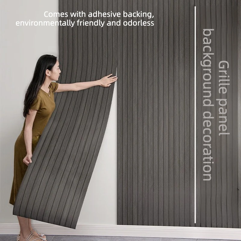 

Self-Adhesive Waterproof Ceiling Wallpaper - Moisture-Proof Roof Decoration & Grille Panel for Wall Renovation Stickers