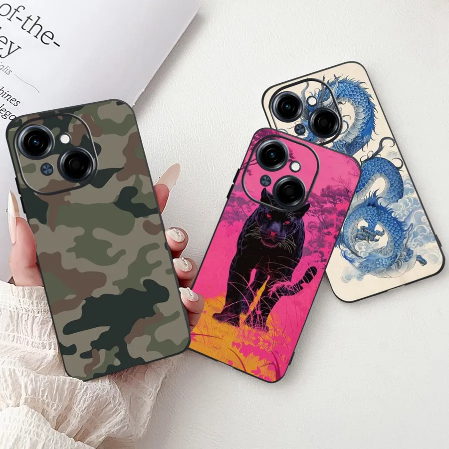 ل Tecno Spark GO 2025 go1 حافظة كرتونية رائعة لينة سيليكون الغطاء الخلفي ل Coque Tecno Pop9 غطاء Tecno Sparkgo 2025 قذائف #6