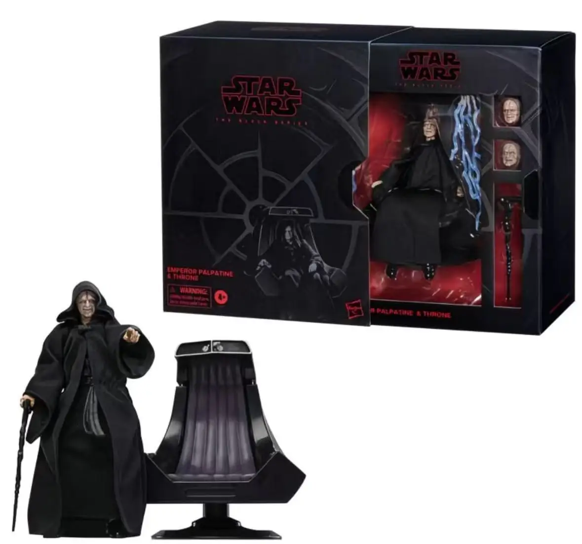 

In Stock Original Hasbro Star Wars Emperor Darth Sidious 6-inch Model Toy Figure