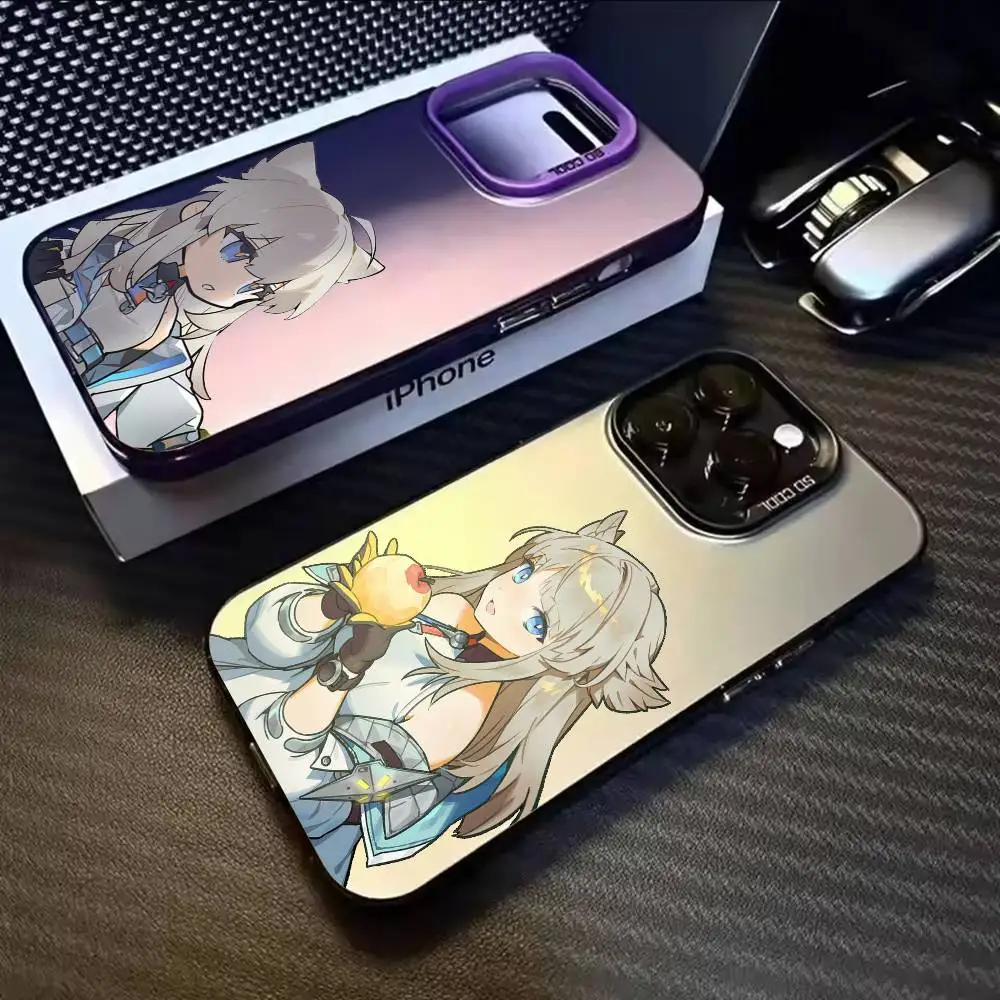 Perlica Arknights Endfield  Phone Case For iPhone 17,16,15,14,13,12,11,Mini,Pro,E,MAX Matte Shockproof