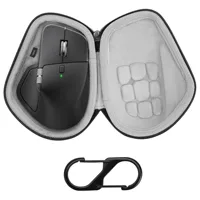 Estuche rígido para ratón Geekria, compatible con Logitech MX Master 4 / MX Master 3S / MX Master 3, bolsa de transporte de viaje EVA