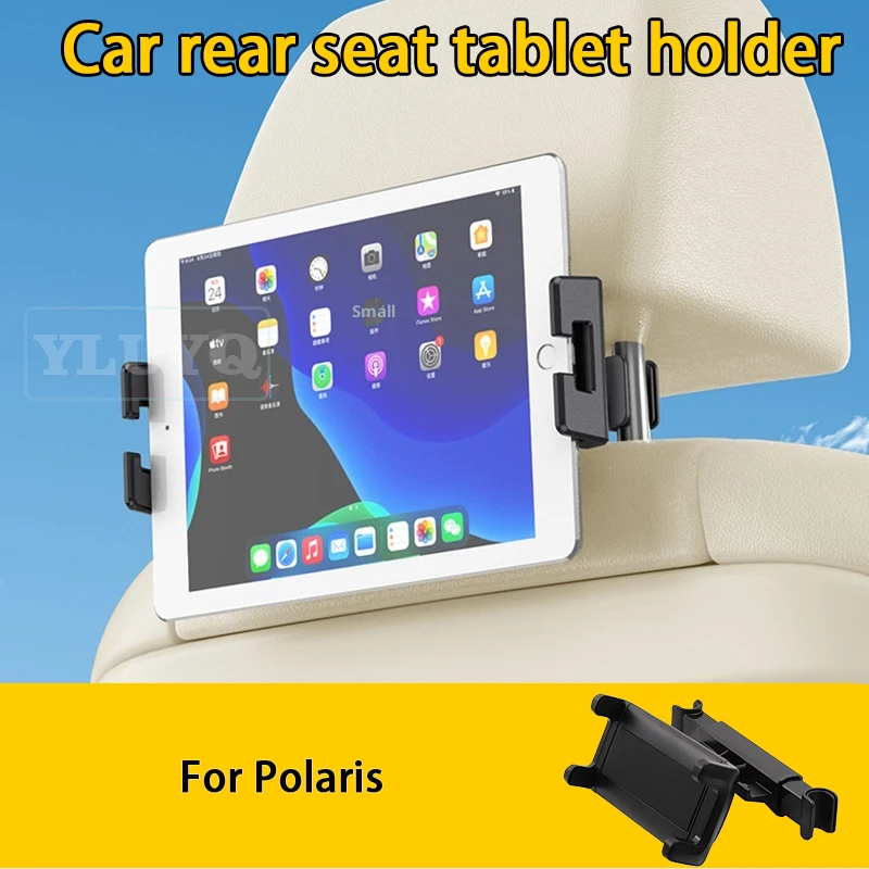 

For Polestar Car Rear Seat Tablet Holder, Headrest-Mounted Phone Navigation Holder, Car Interior Accessory
