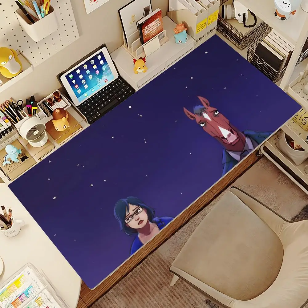 C-Cool B-BoJack Cartoon Horsemans Mouse Pad gaming mouse XXL 800x400mm Mouse Pad Large Computer Laptop Non-slip Keyboard Desk Ma