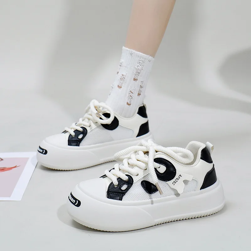 

Женские кроссовки, осень 2024, дышащая кожаная обувь, кроссовки для бега, белые кроссовки, женская роскошная женская обувь, дизайнерская обувь