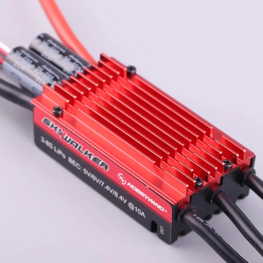 SkyWalker 120A V2 UBEC Brushless ESC con regolazione elettrica di backpropulsione per modelli di aerei