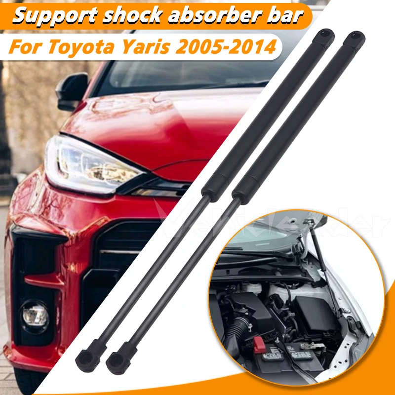 2PCS Car Gas Strut Spring Damper Hatch Lift Support Rod OEM 68950 0D020 for Toyota Yaris 2005-2014 Accesorios