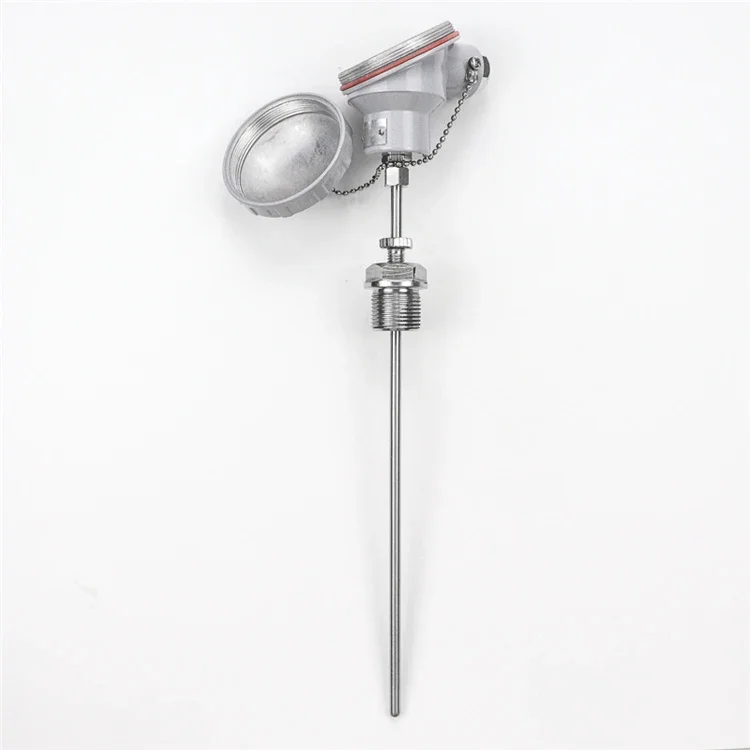 Termômetro PT100 420mA montado na cabeça 4 sensor de temperatura 20ma