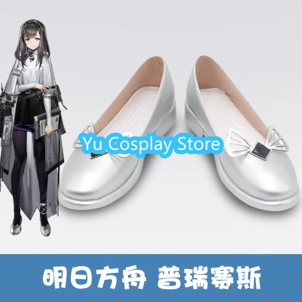 

Yu Cosplay Store Arknights Priscilla Cosplay Shoes Anime Cosplay Shoes Boots Halloween Costumes Props