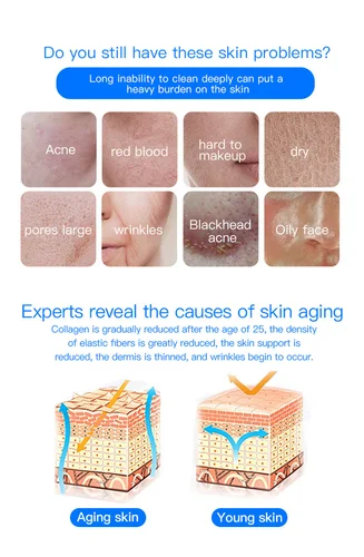 Imagen 2 del producto Máquina ultrasónica para el cuidado de la piel de la cara, herramienta de belleza de fotones LED de 7 colores, dispositivo masajeador anticelulítico adelgazante corporal, 1Mhz, 3Mhz