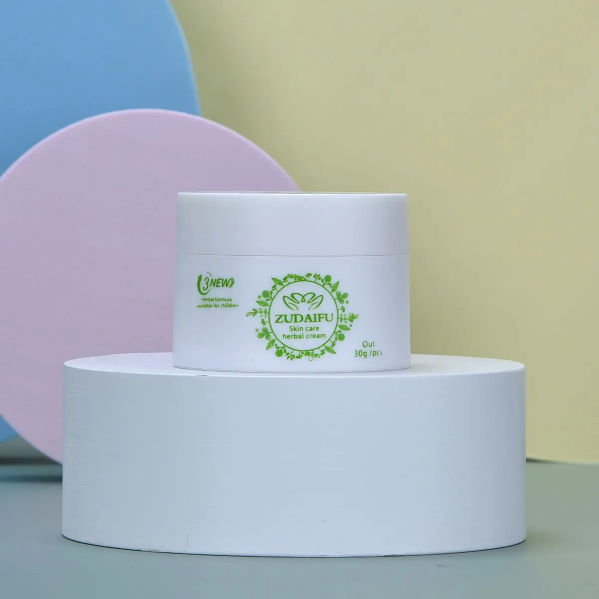 ZUDAIFU-Creme antibacteriano para Psoríase, Dermatite e Eczema, Alívio e Prurido, Pomada para Cuidados com a Pele, 30g, Nova Geração