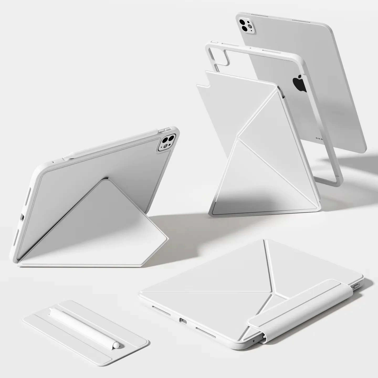 Smart Folio Cover for iPad Pro 13 2026 M5 M4 Tablet Case for iPad