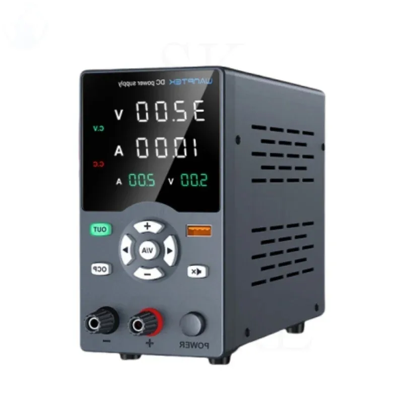 GC Adjustable Switching DC Power Supply 32V 10A 5A Lab Bench Power Supply Output Preset Current USB Fast charging Port Interface