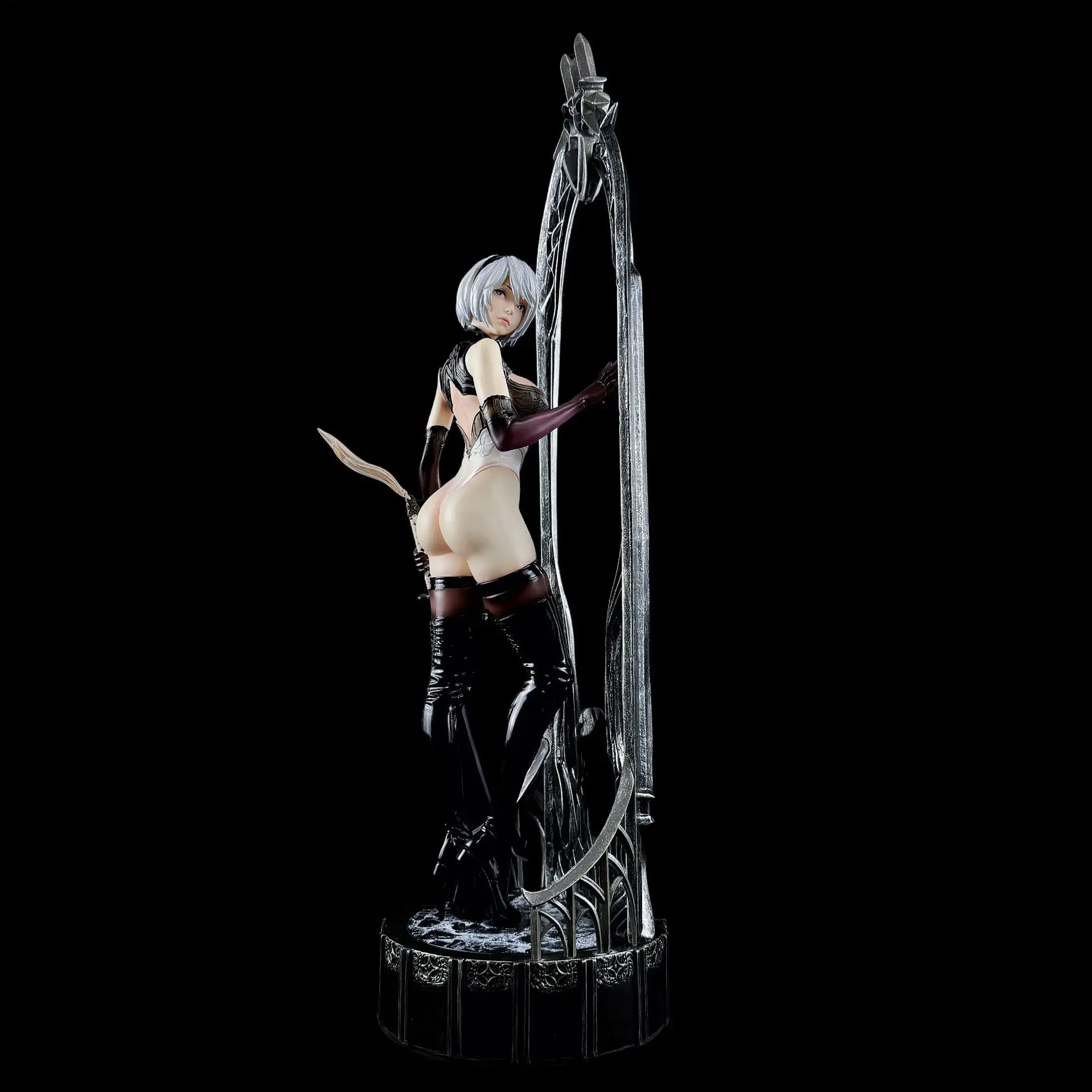 Saophea 2B Figure 63cm Double Head Ver. Ecchi Figure, Sexy Anime Girl Figurine, Waifu Action Figure Collectible Statue view 4
