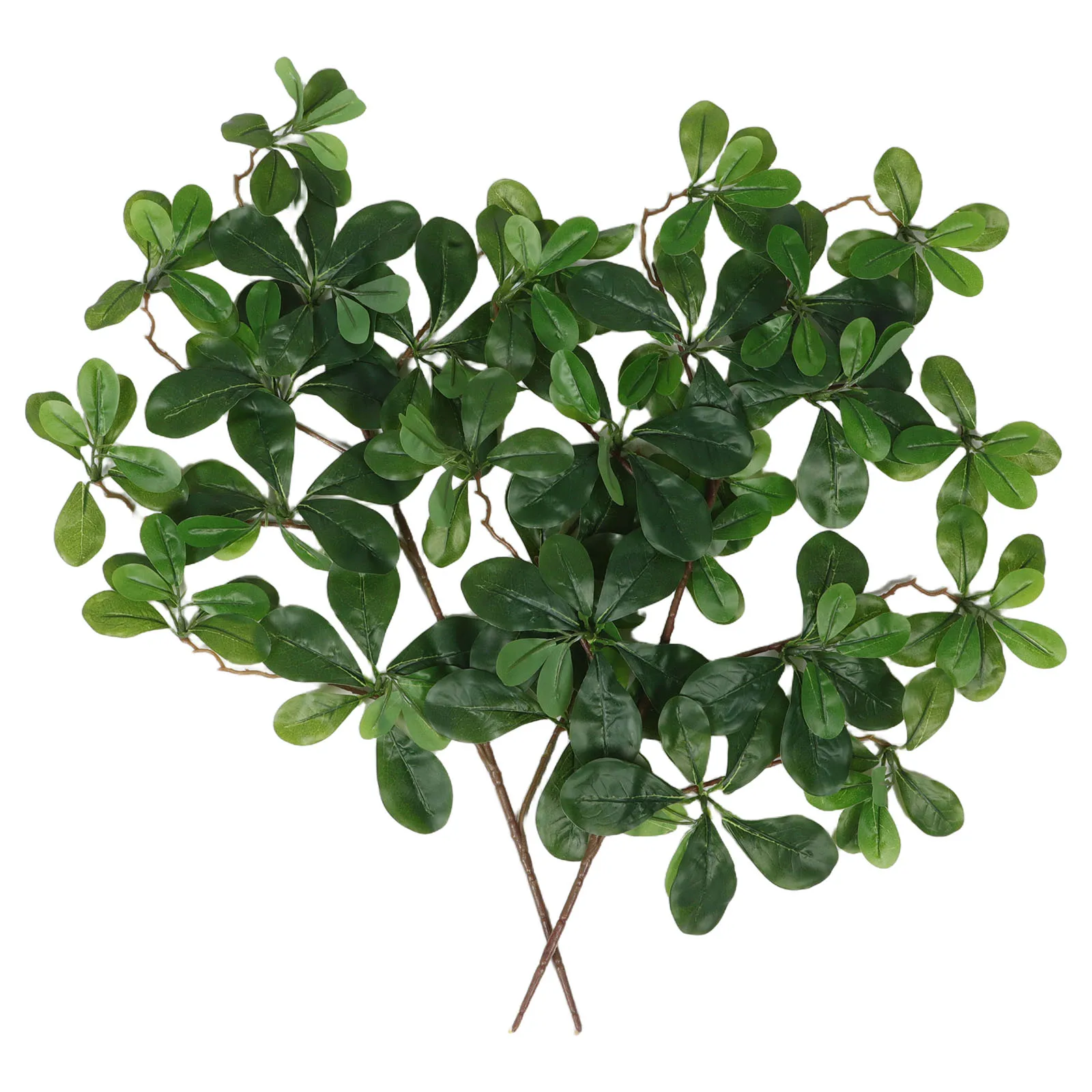 

2pcs Realistic Artificial Greenery Stems Fake Tree Branches For Home Decor Indoor Outdoor Wedding Event Table Centerpieces Faux