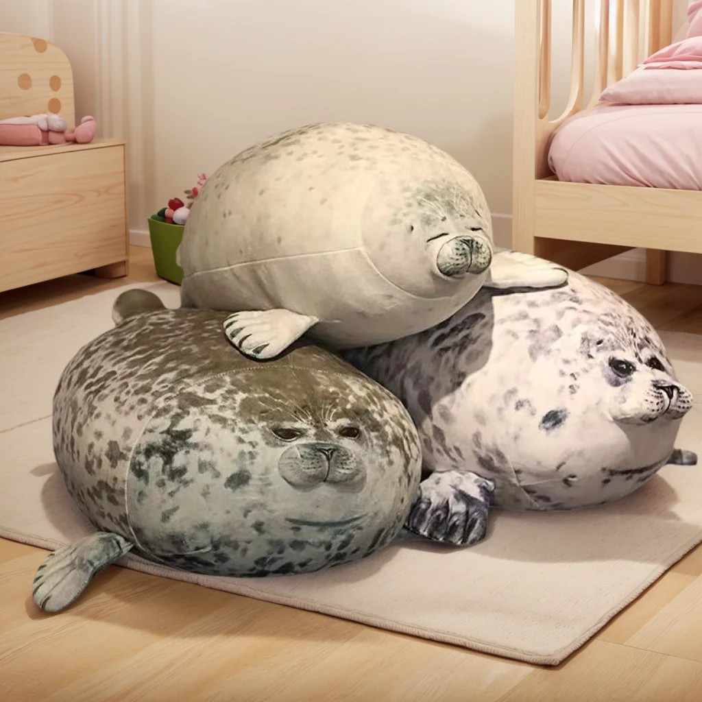 Hot 3D Nieuwigheid Kussens Leuke Echte Leven Zeeleeuw Knuffels Zachte Afdichting Pluche Gevulde Pluche Housewarming Party Hold Kussen