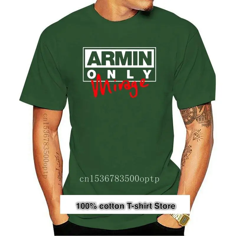 Camiseta negra Armin Van Buuren Armin Only MIRAGE Electro Music para hombre, talla S-3XL, nueva