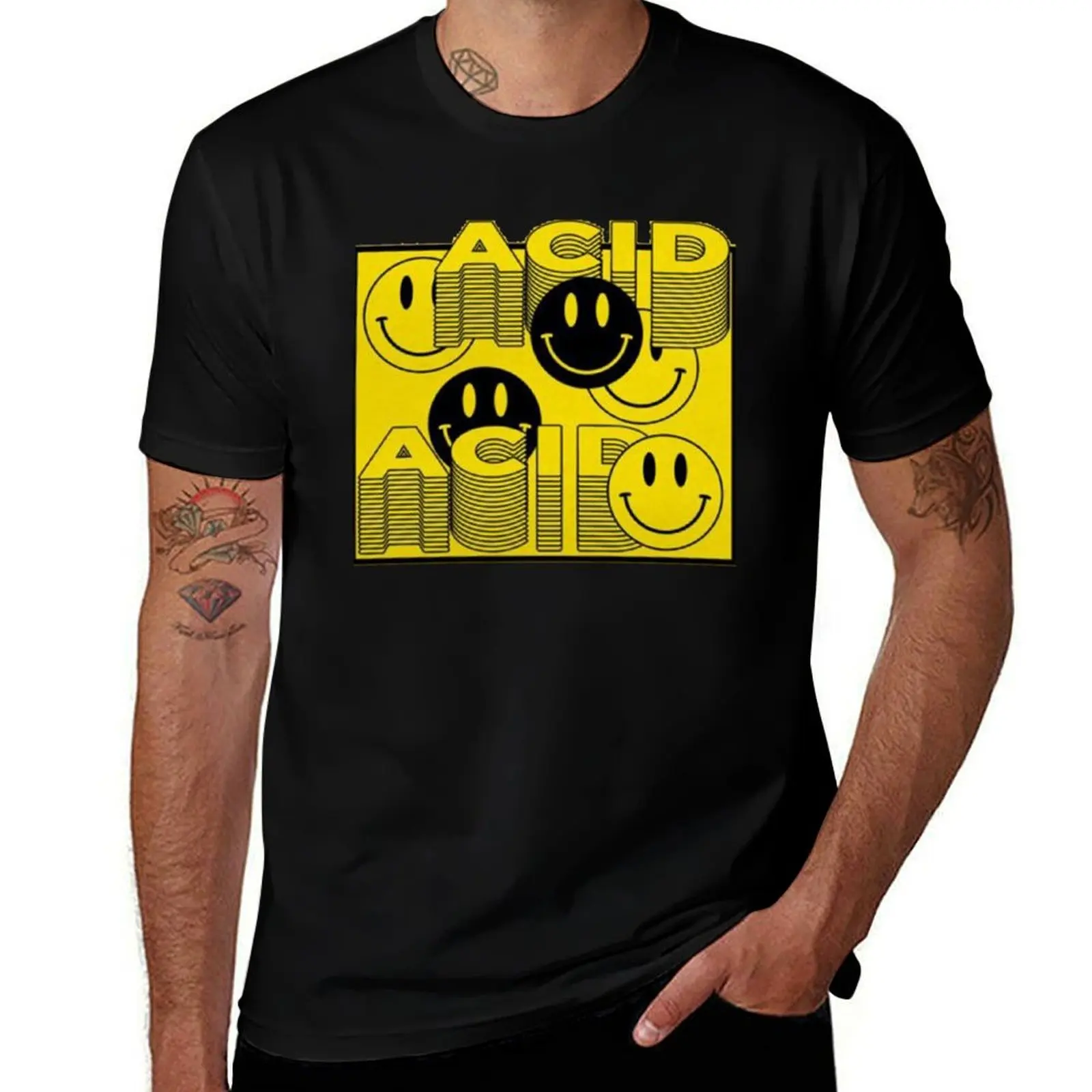 

Acid House Essential T-Shirt Aesthetic clothing sports fans oversize t-shirts man mens t shirt
