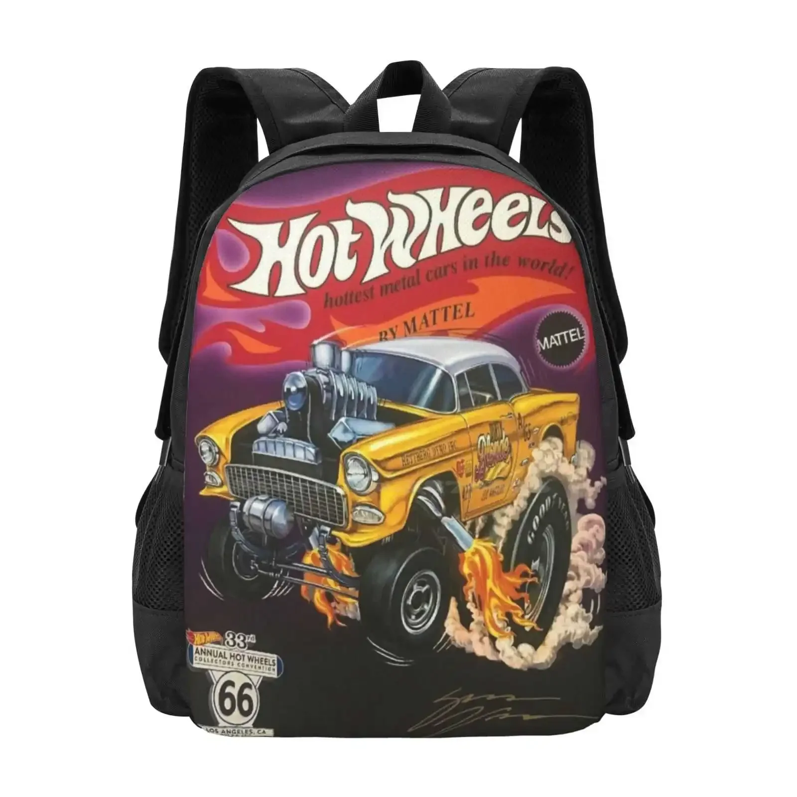 

Gold 55 Gasser Poster School Bags For Teenage Girls Laptop Travel Bags Matchbox Catalog Store Vintage Toy Cars Childrens Room