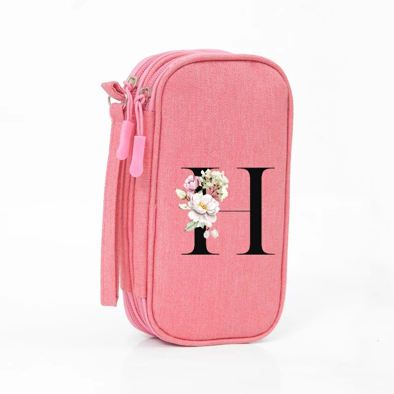 Tragbare Reise-Digitalprodukt-Aufbewahrungstasche Organizer Mehrschichtige Kopfhörer-Kabeltasche Ladegerät USB-Datenkabel-Tasche – Detail 8