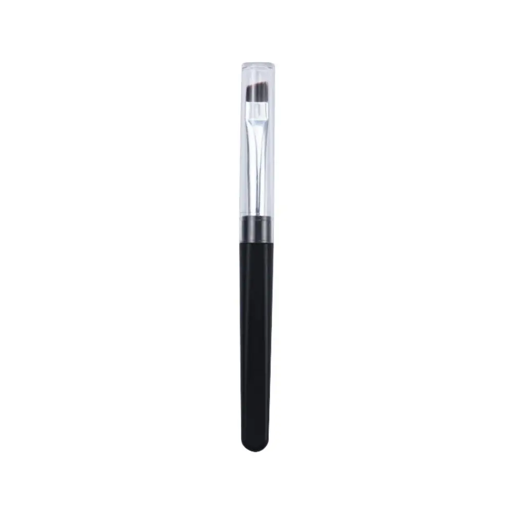 Transparent Spiral Tower Shape with Dust Cover Lip Brush Eyeliner Brush Makeup Tool Eyebrows Eyelashes Brush